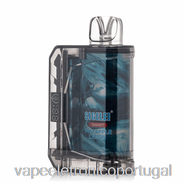 Vape Eletrônico Sigelei Smart Ac10000 Descartável Abacaxi Limão